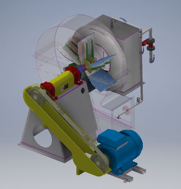 A3003460-湿式除尘器容量：20000 立方米小时